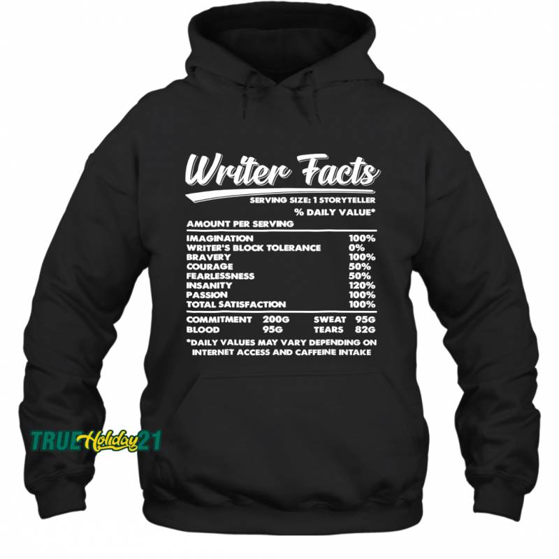 Writer Facts Hoodie