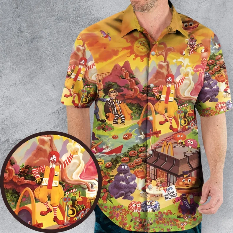 Wonder Foodland The Siege Of Mcdonaldland Hawaiian Shirt