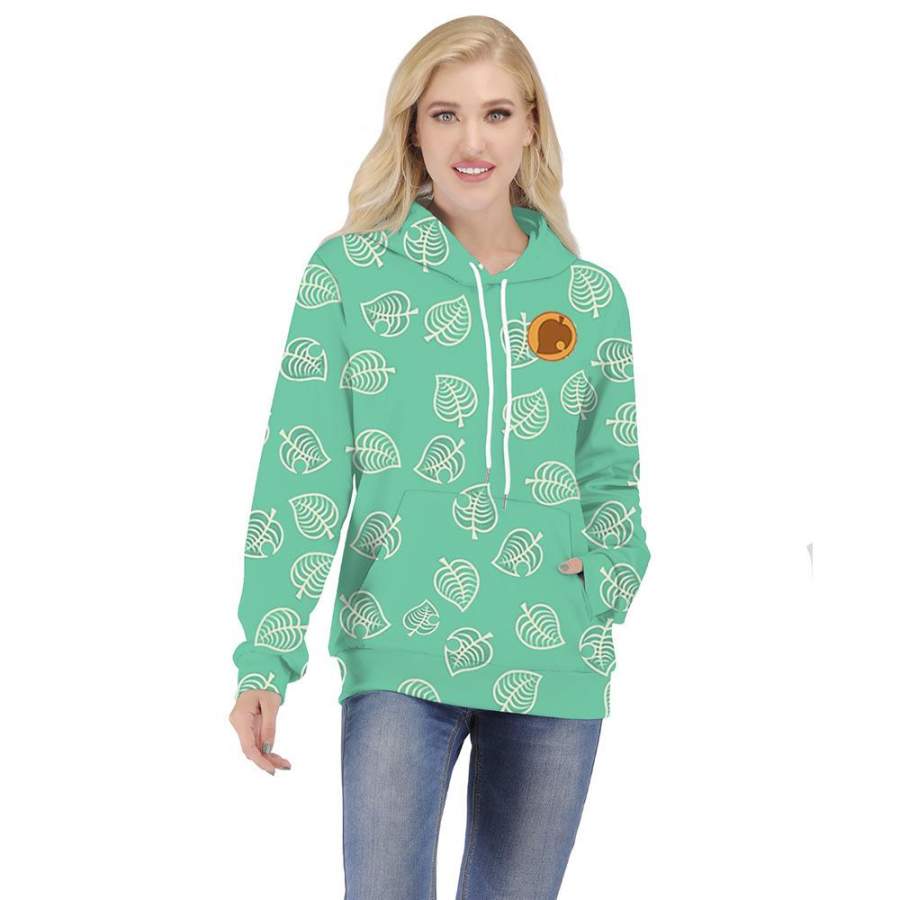 Animal Crossing New Horizons Hoodie Casual Pullover for Adult