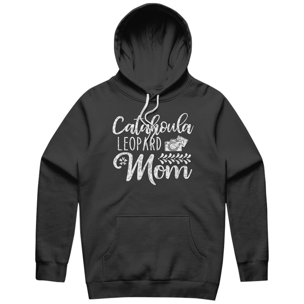 Catahoula Leopard Dog Mom Cute Paw Pet Owner Dog Lovers Hoodie