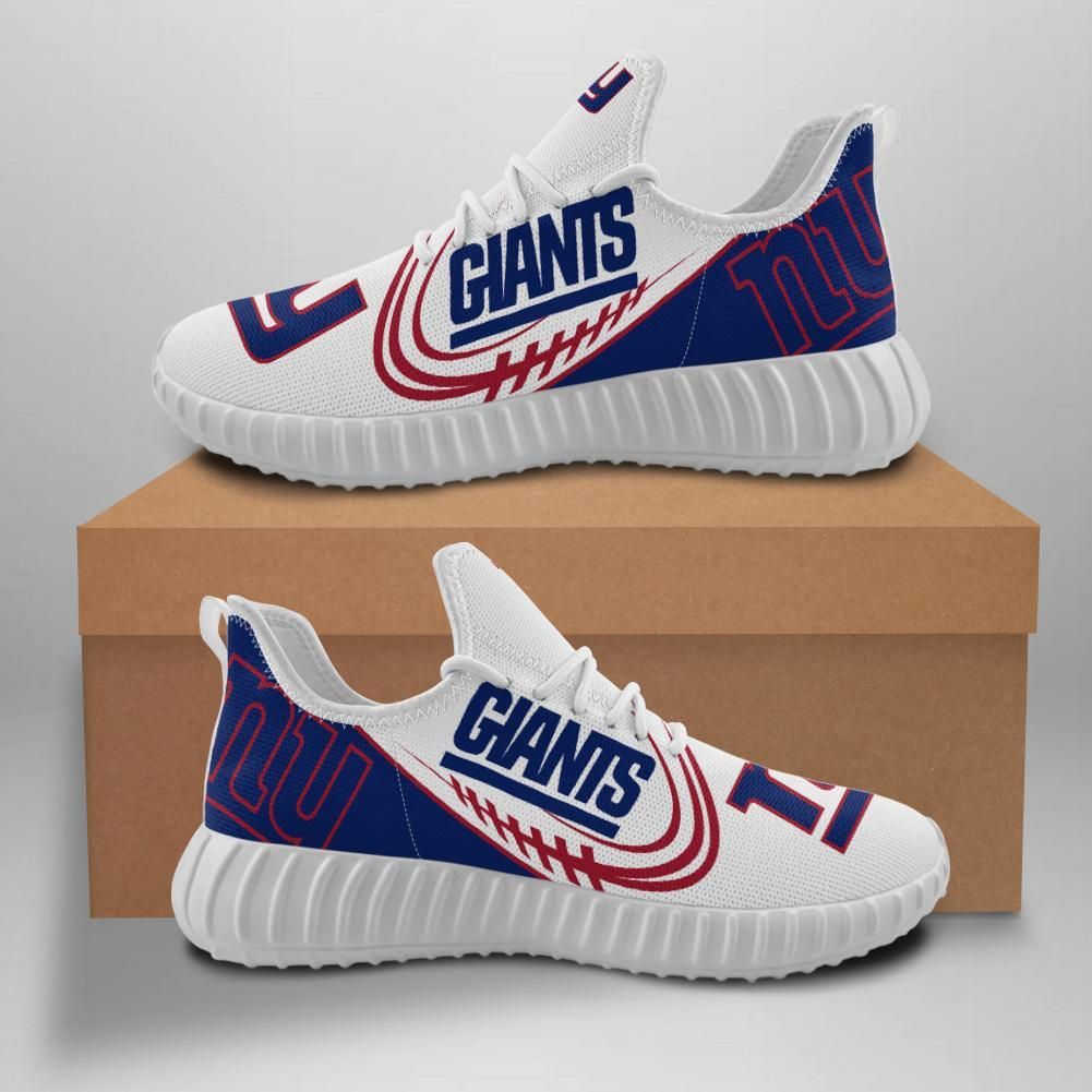 New York Giants Custom Shoes Sport Sneakers New York Giants Yeezy Boost – Yeezy Shoes