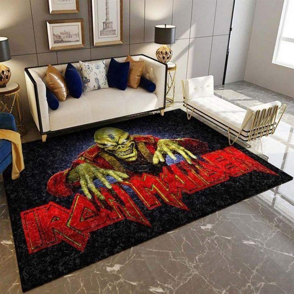 Iron Maiden Area Rug / Music Floor Decor 1909081