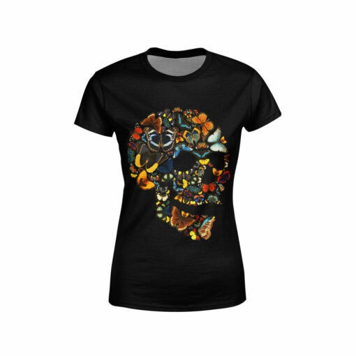 butterfly skull vintage Women’s T-Shirt