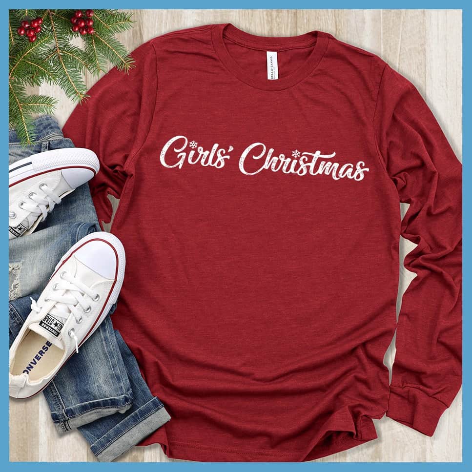 Girls’ Christmas Long Sleeves Designed By Shirttrendz