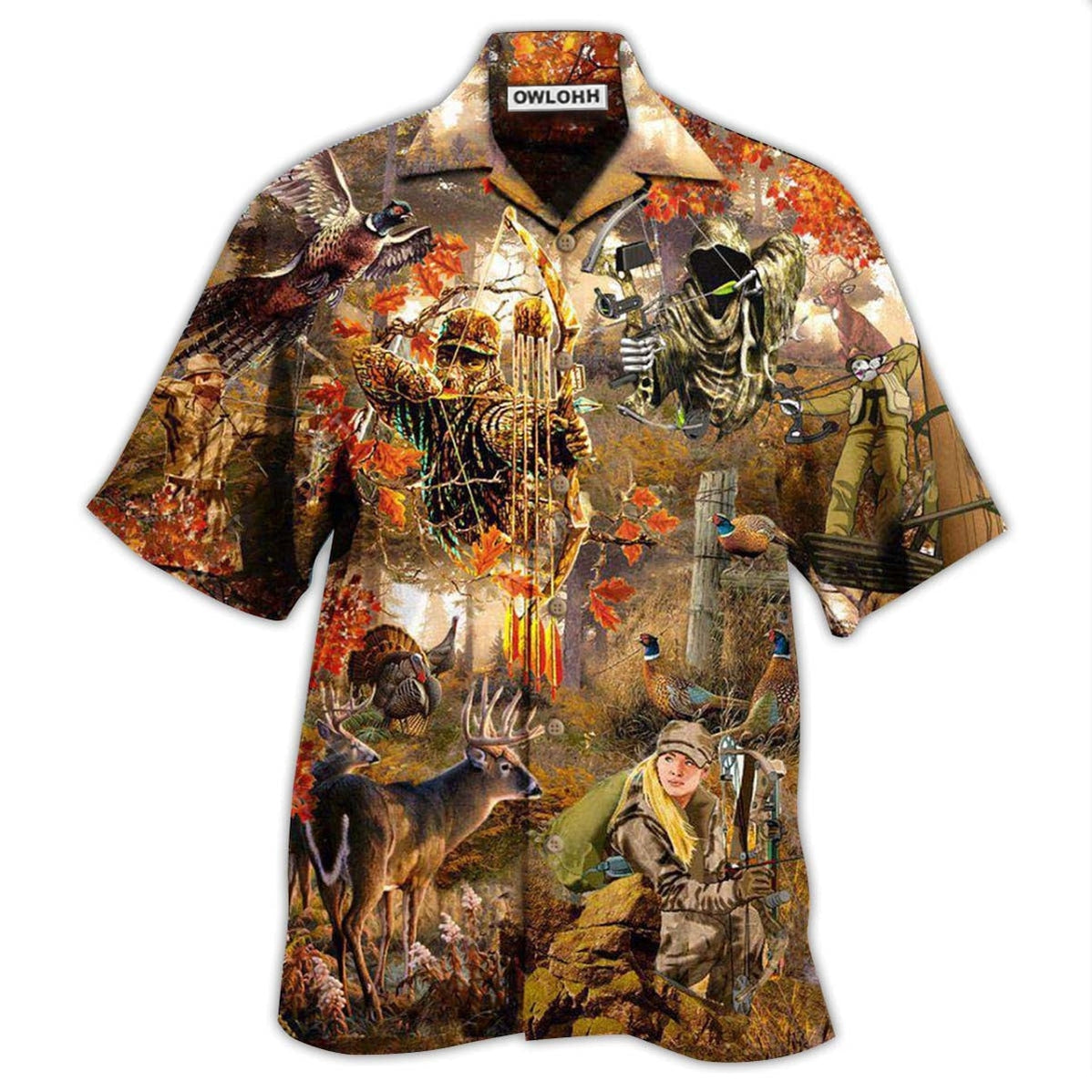 Hunting Bow And Arrow Were The History Of Mankind Cool Hawaii Shirt Ha24407