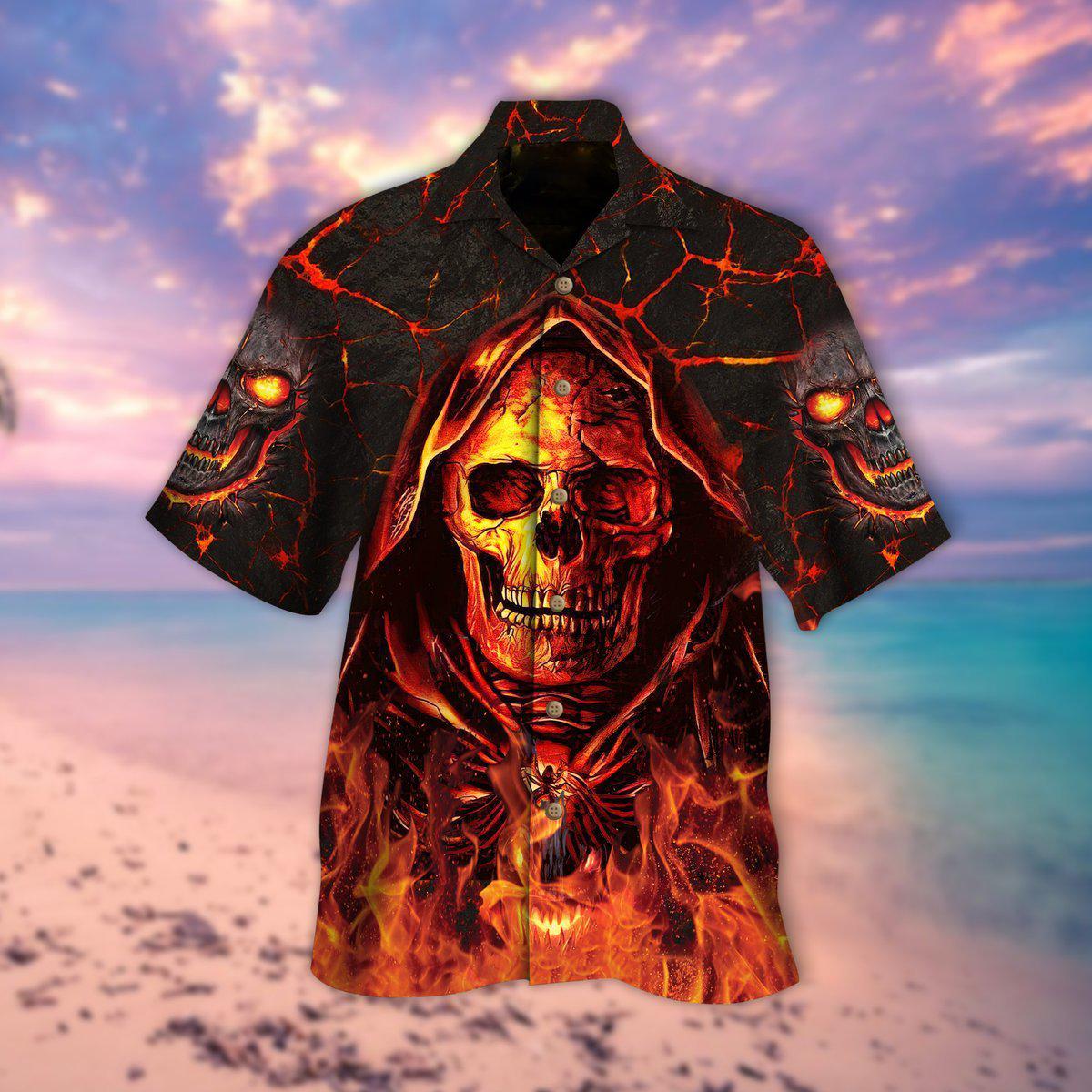 Lava God Of Death Hawaii Shirt For Men Women Ha106038