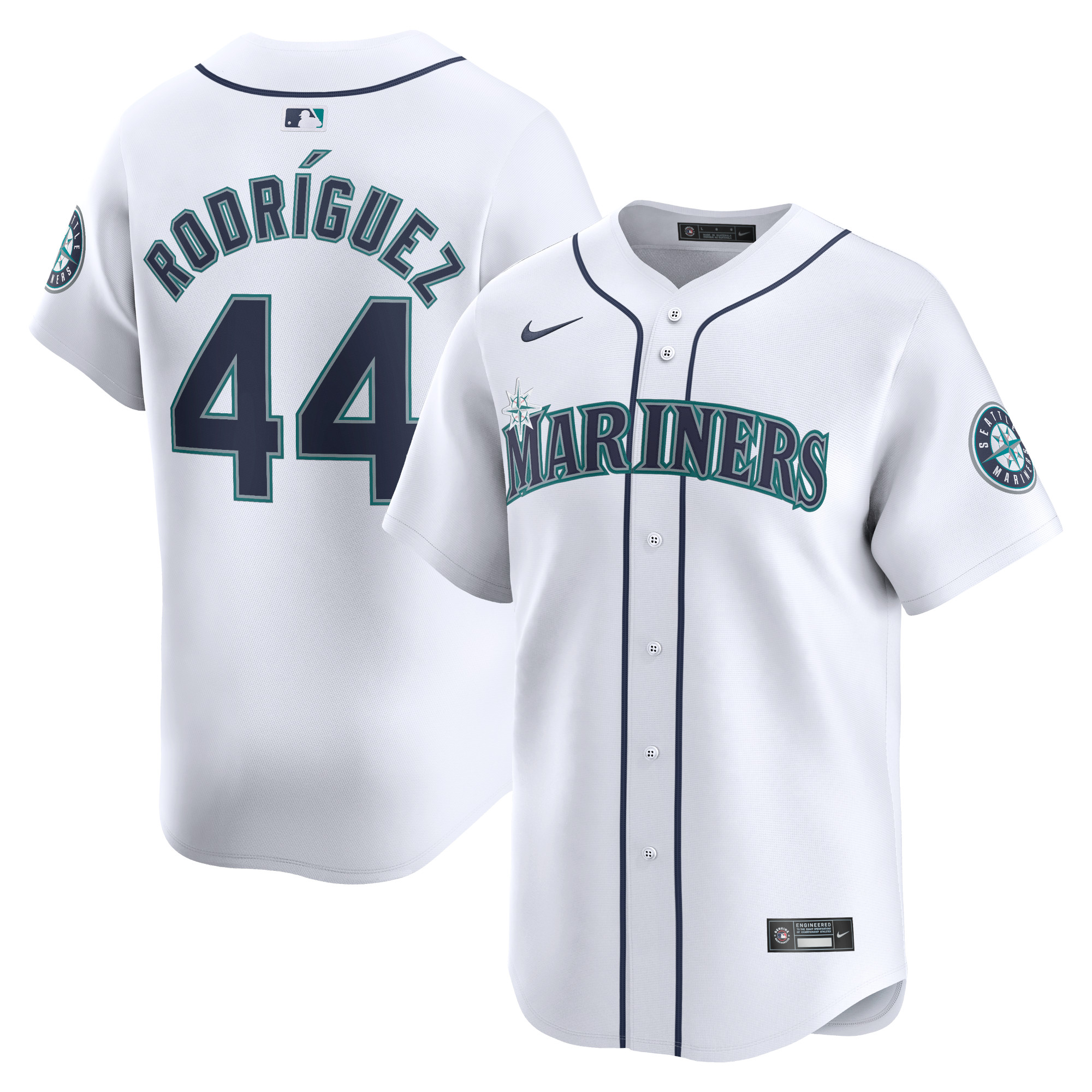 Julio Rodríguez Seattle Mariners Home Limited Player Jersey – White