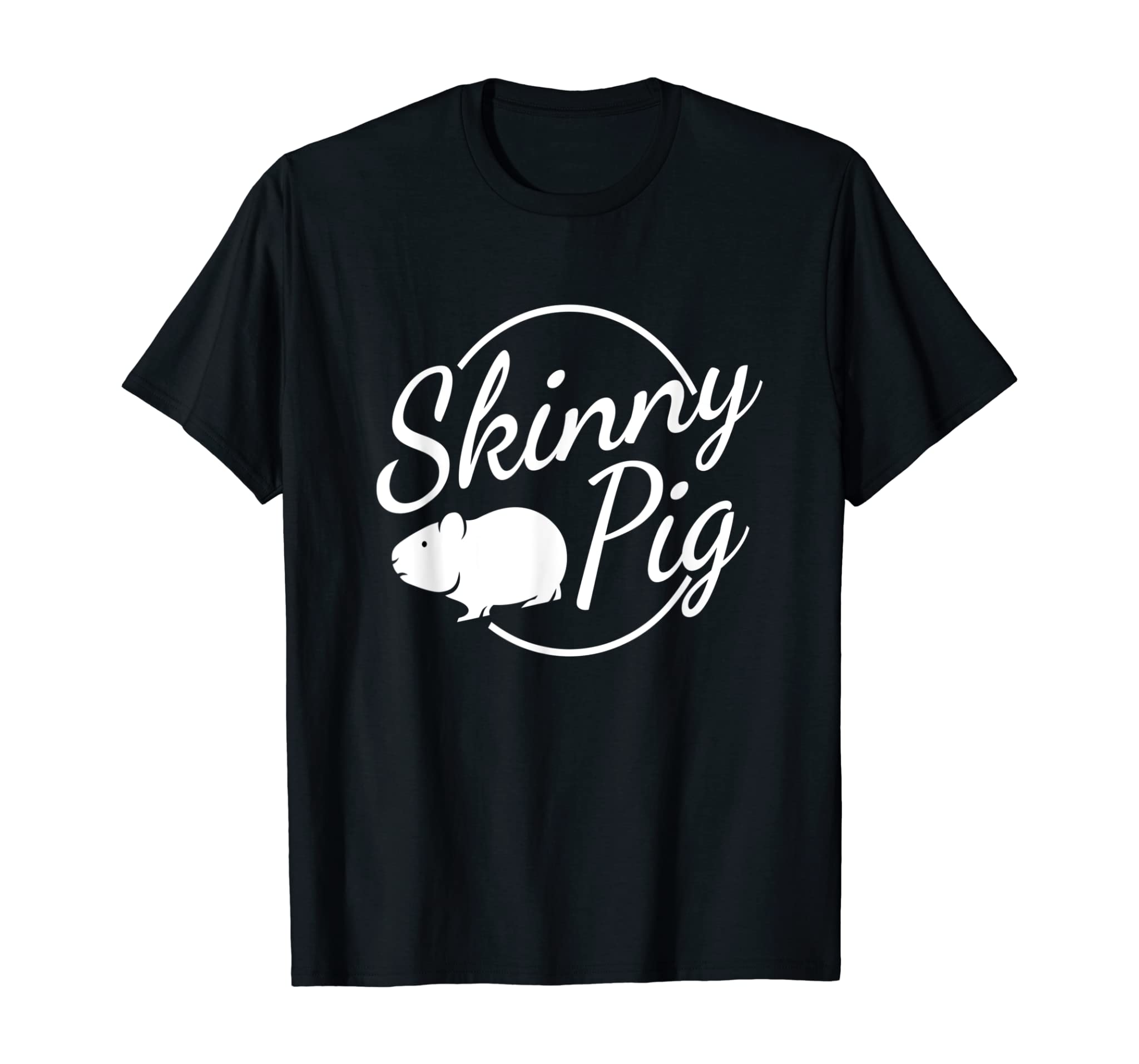 Skinny Pig I Rodent Animal Rodent Cute Naked Guinea Pig T-Shirt