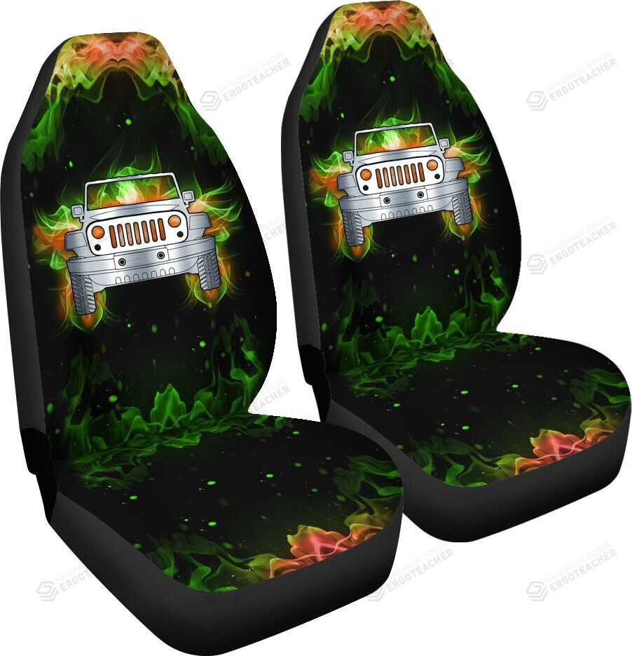 Celtic Jeep Smoke Car Seat Covers