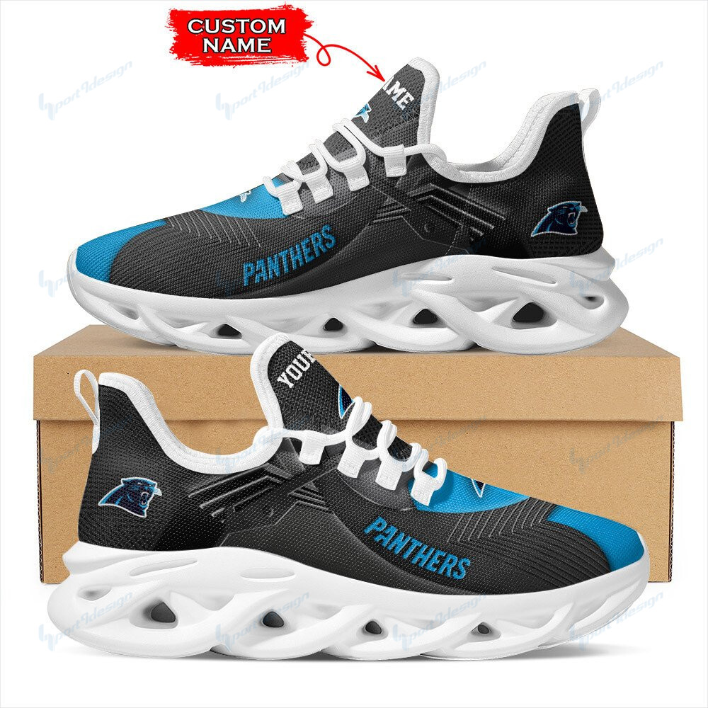 Carolina Panthers Personalized Yezy Running Sneakers 325