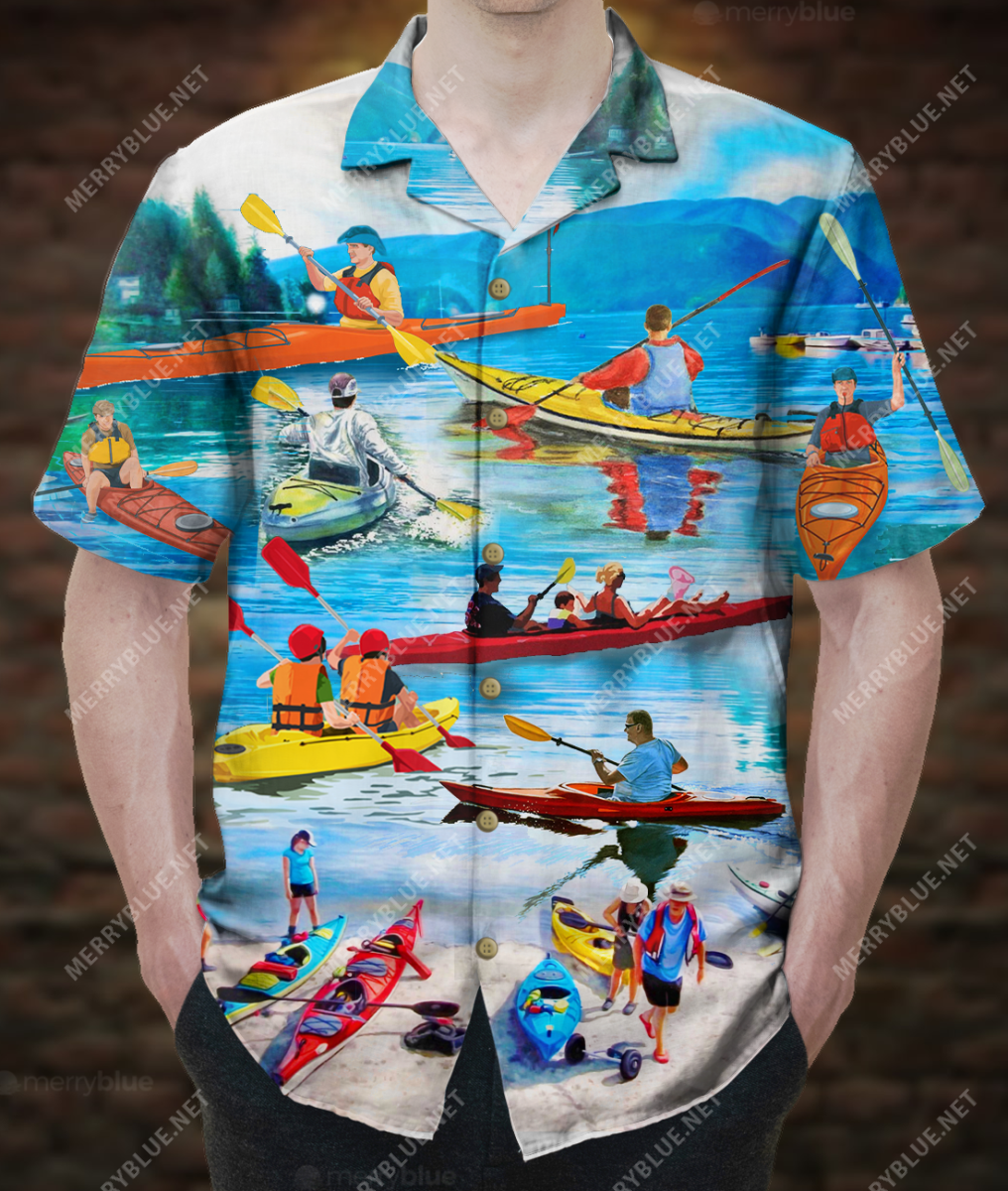 And Into The Lakes I Go To Lose My Mind And Find My Soul Kayak Unisex Hawaiian Shirt