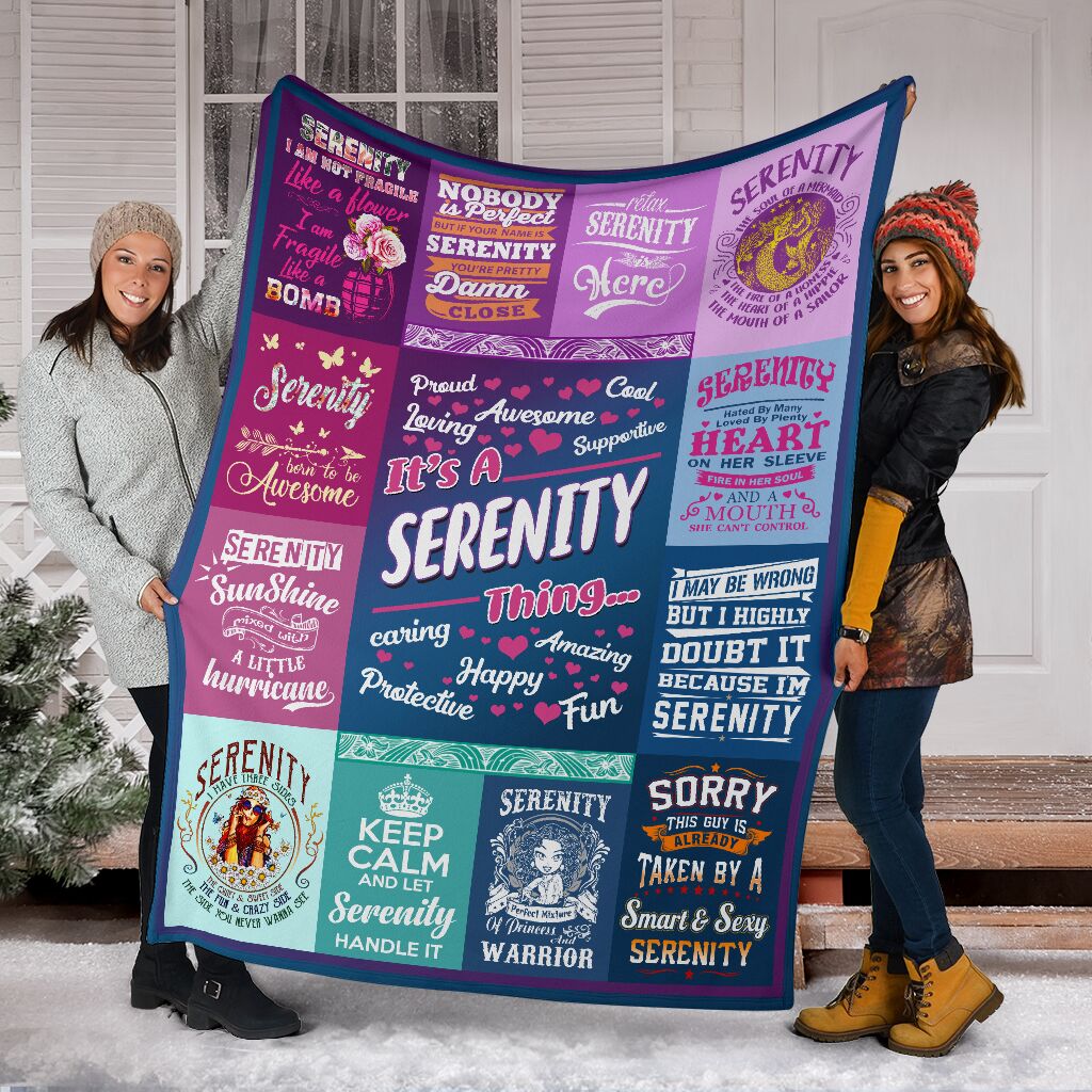 Serenity Fleece Blanket