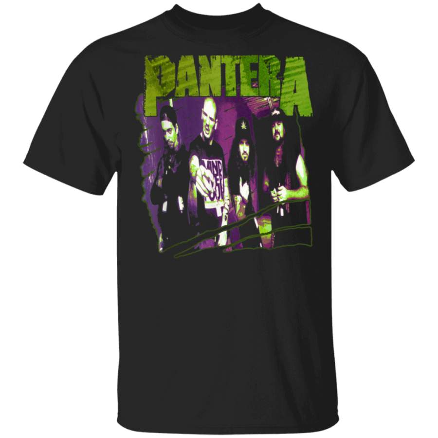 Pantera Official Vintage Group Sketch TShirt