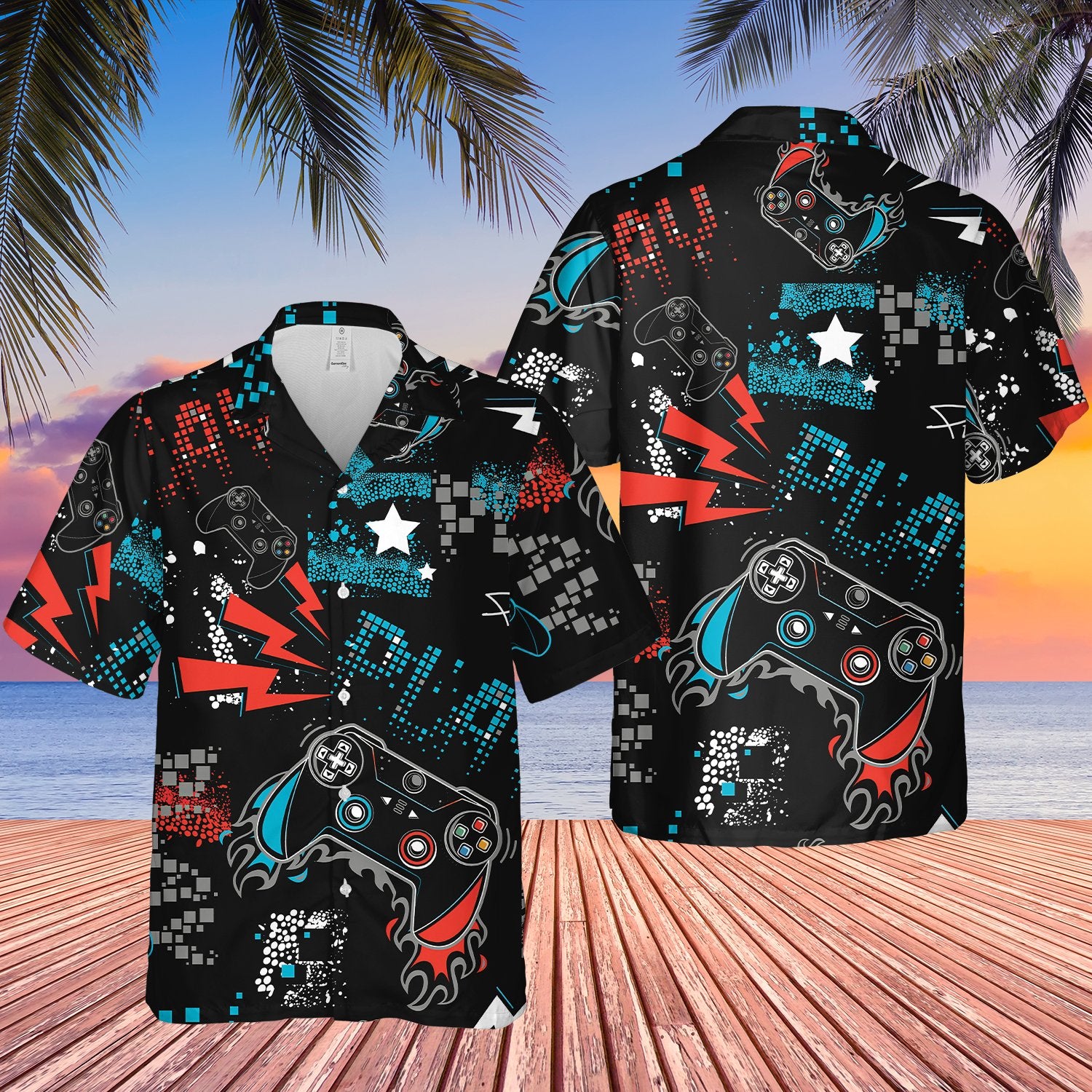 Ps Game Player Hawaiian Shirt Ha88769