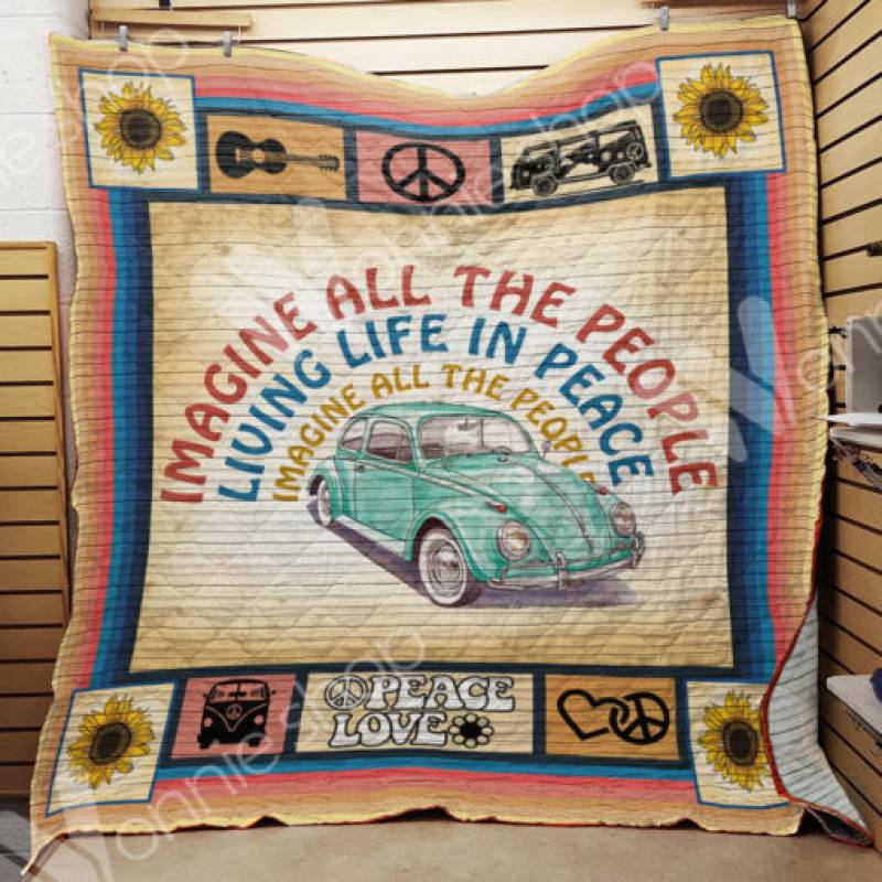 Hippie Bug Car Blanket SEP1003 82O54