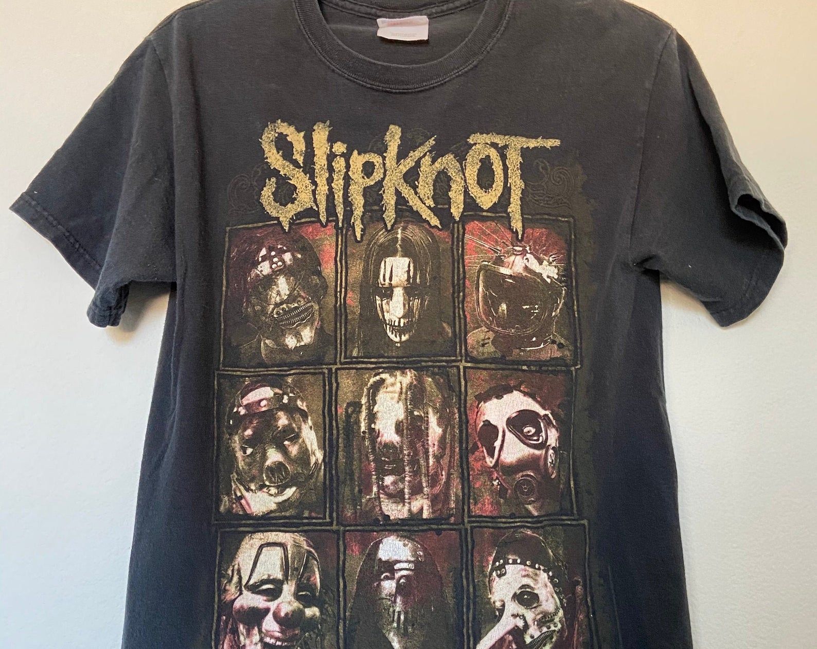 Vtg Slipknot Double Sided Graphic T-Shirt