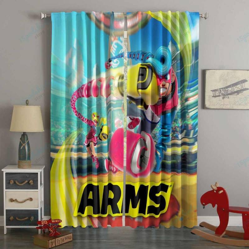 3D Printed ARMS Style Custom Living Room Curtains