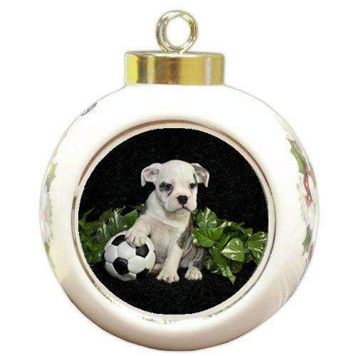 Bulldog Puppy Ornament