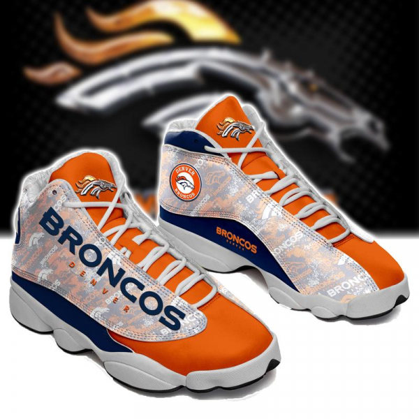 Denver Broncos Form Air Jordan 13 Sneakers L652