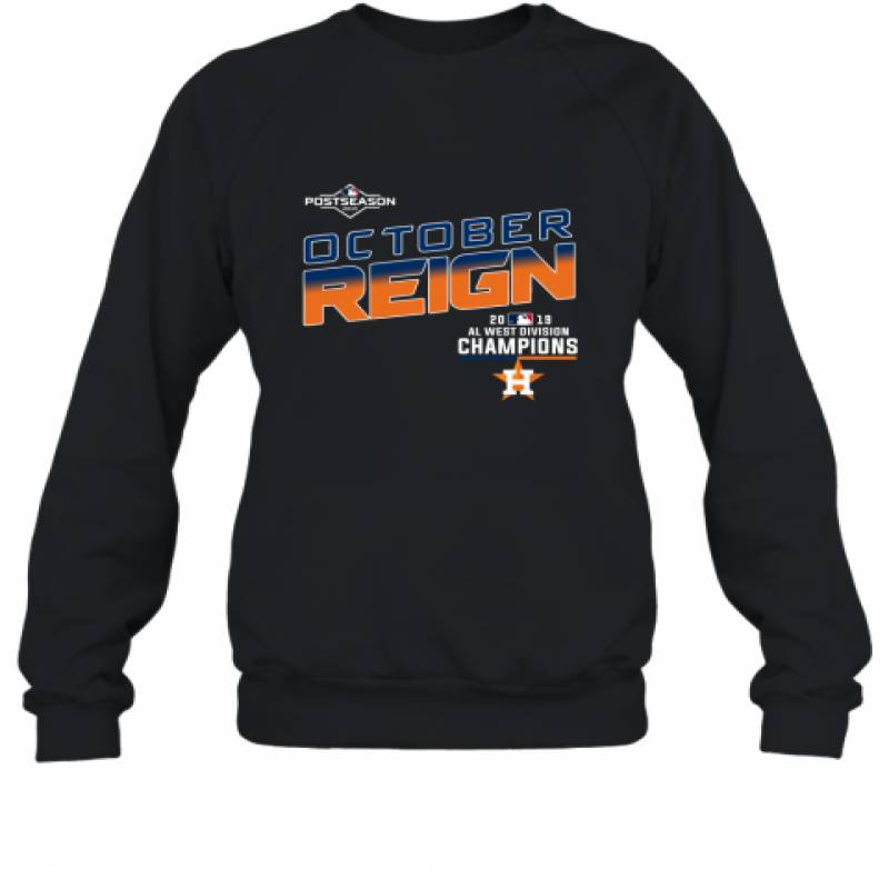 Houston Astros 2019 AL West Division Champions shirt Sweatshirt