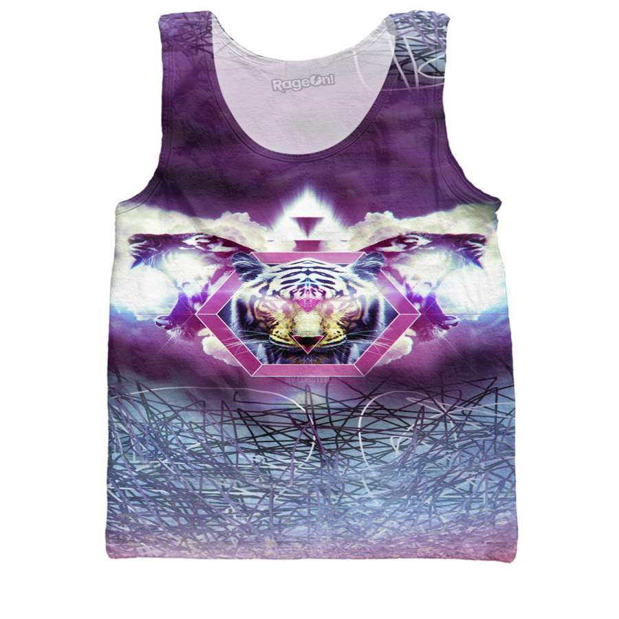 White Tiger Tank Top