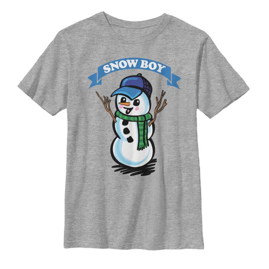 LOST GODS Boy’s Christmas Snow Boy T-Shirt