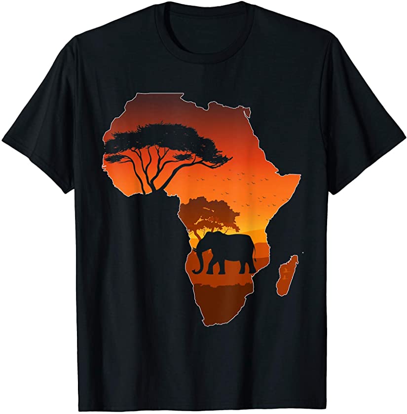 Africa Safari Animal Lover Zoo Keeper Gift Elephant T-Shirt