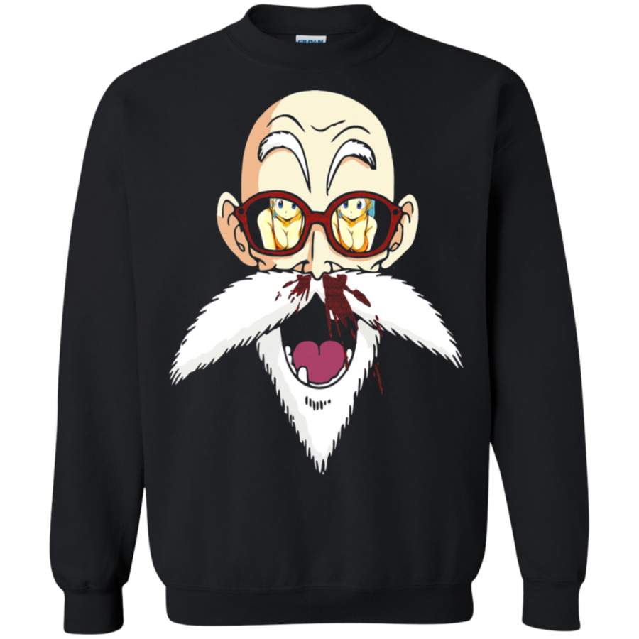 AGR Perverted Master Roshi Nose Bleeding Dragon Ball Sweatshirt