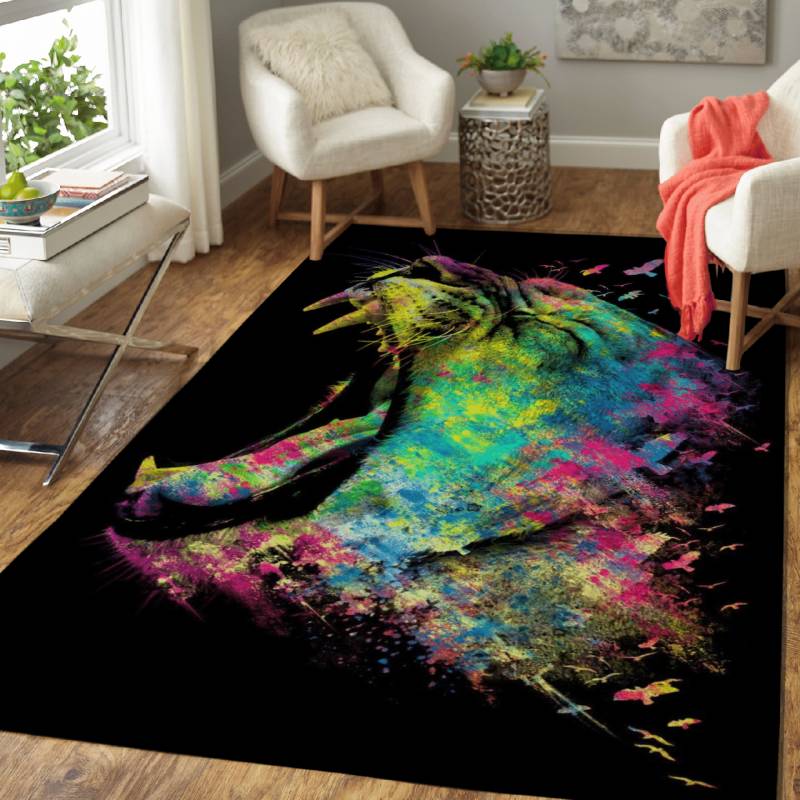 Vicious Nature – Animals Area Rug Carpet