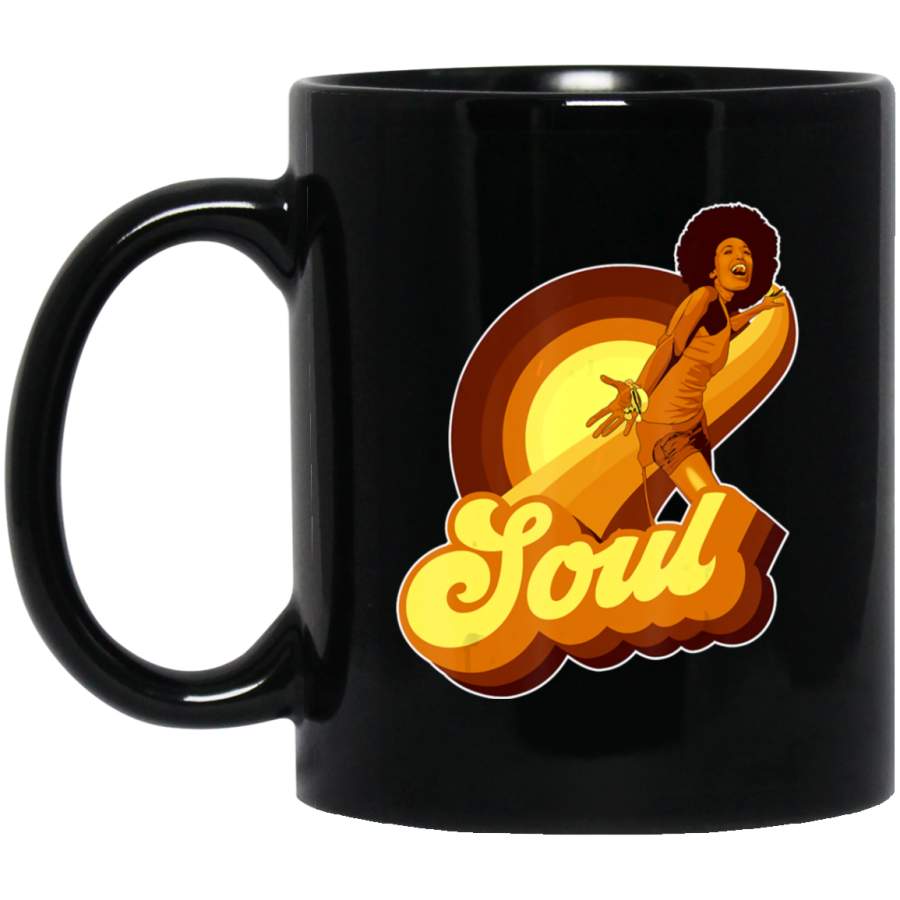 70s Funk Afro Soul Retro Vintage V2 Coffee Mug