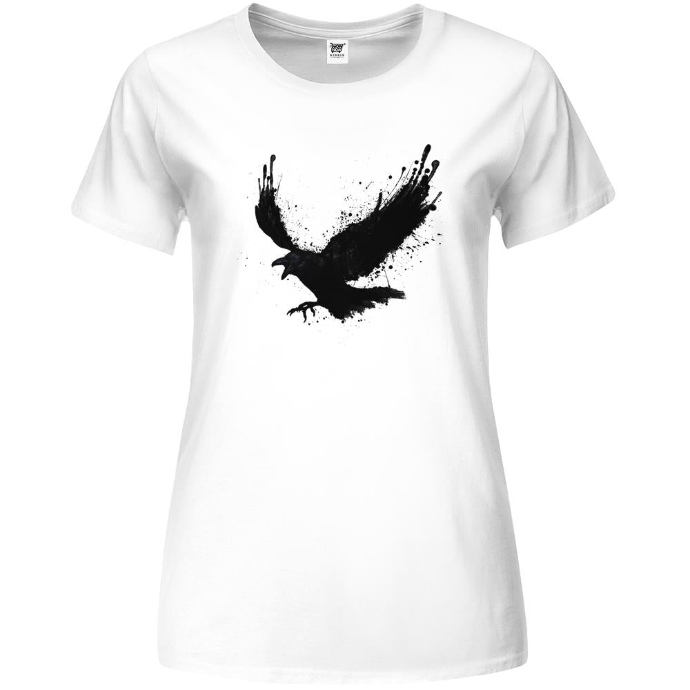 Raven Premium Womens T Shirts