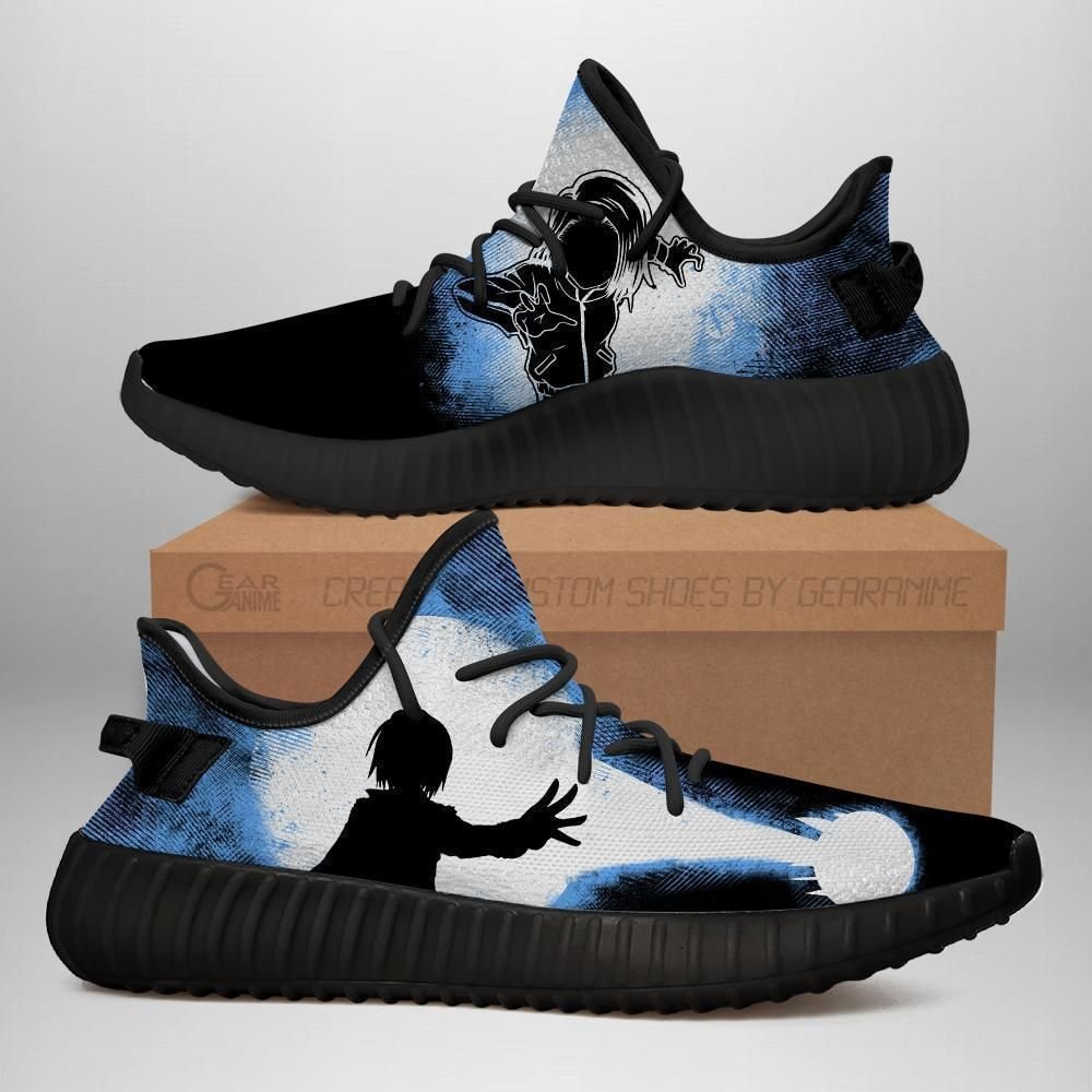 Android 18 Silhouette Yeezy Shoes Skill Custom Dragon Ball Z Anime Sneakers Mn04 Unisex Men Women