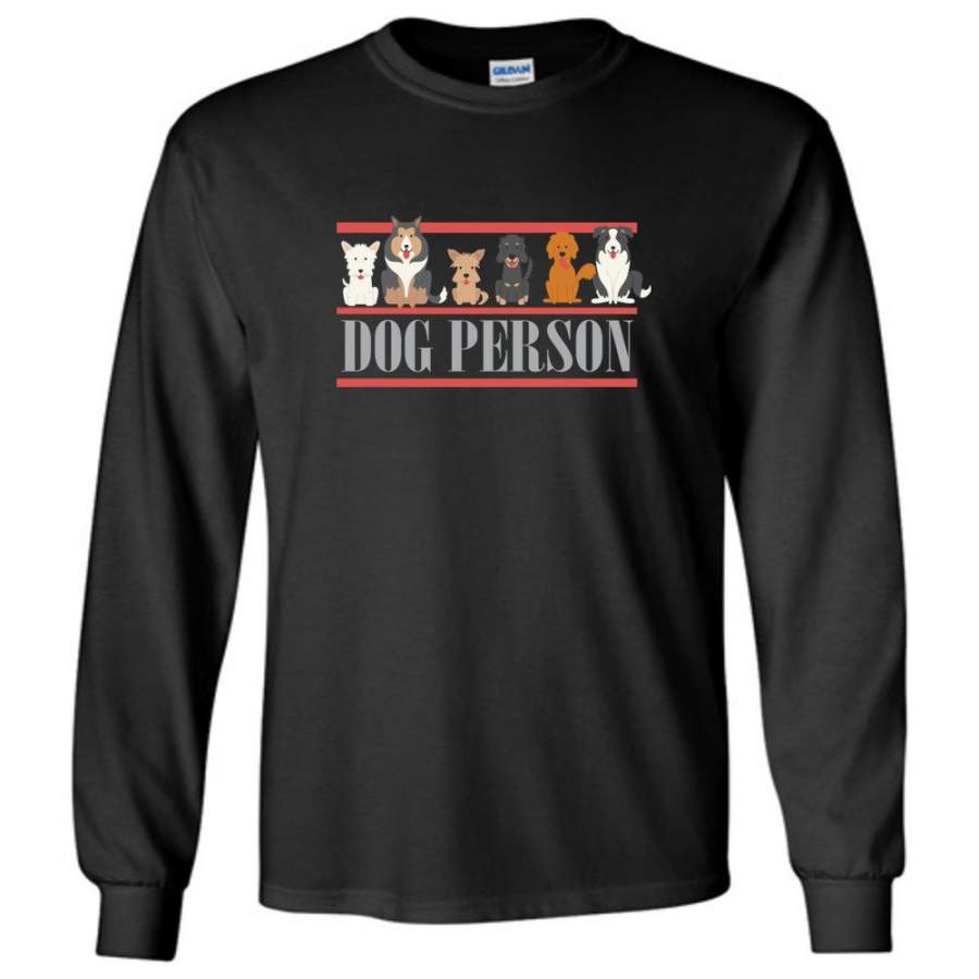 Pet Puppy Lover Shirt Dog Person Love Puppies – Long Sleeve T-Shirt