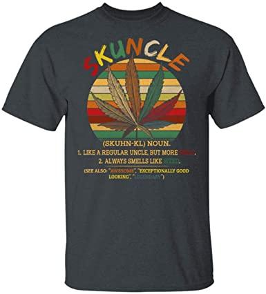 Vintage Skuncle Like A Regular Uncle But More Chill T-Shirt