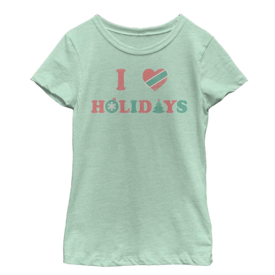 CHIN UP Girl’s Christmas Love Holidays  T Shirt