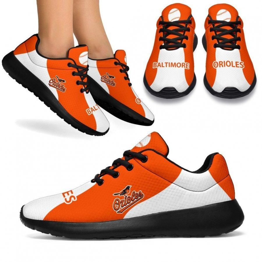 Special Sporty Sneakers Edition Baltimore Orioles Shoes #808