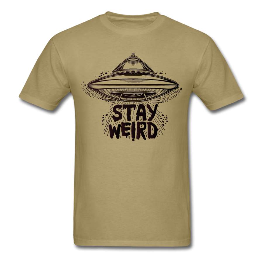 UFO saucer Stay Weird | Men’s T-Shirt