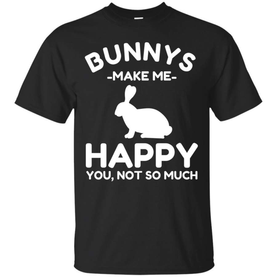 AGR Bunny Gifts For Bunny Lovers  Funny Not So Happy Tshirt Jaq T-shirt