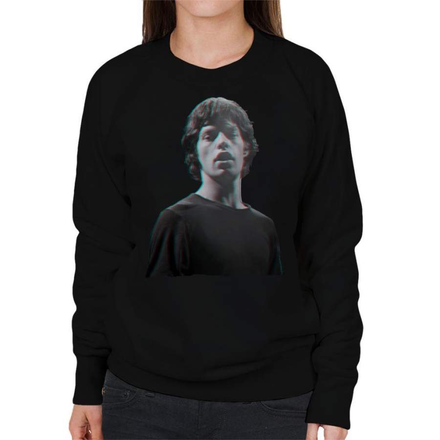 TV Times Mick Jagger Of The Rolling Stones 1965 Women’s Sweatshirt