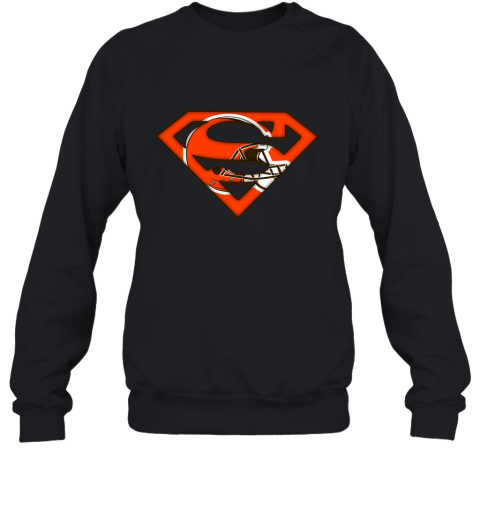 We Are Undefeatable The Cleveland Browns X Superman 2D Sweatshirt