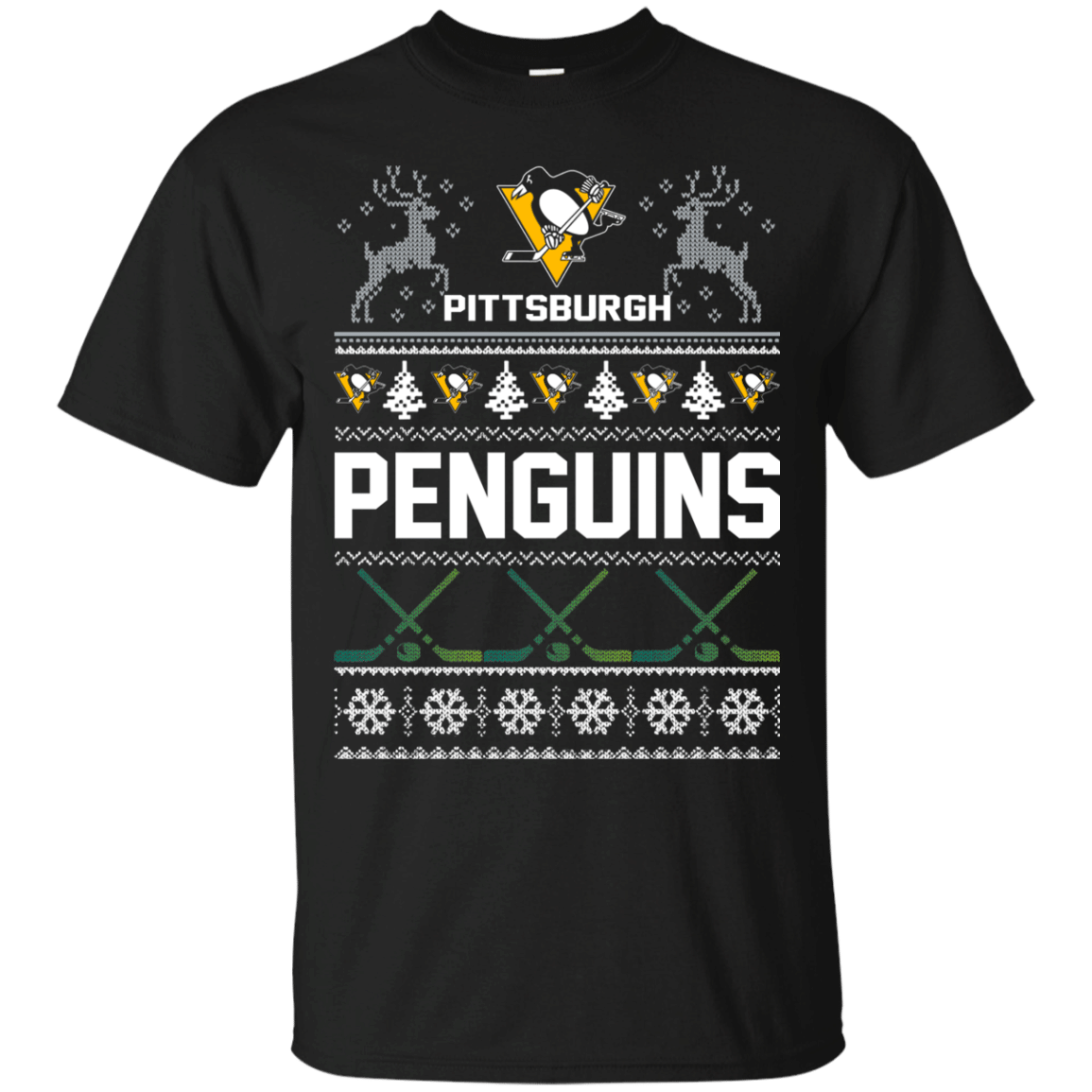 Find Pittsburgh Penguins Ugly Christmas T shirt