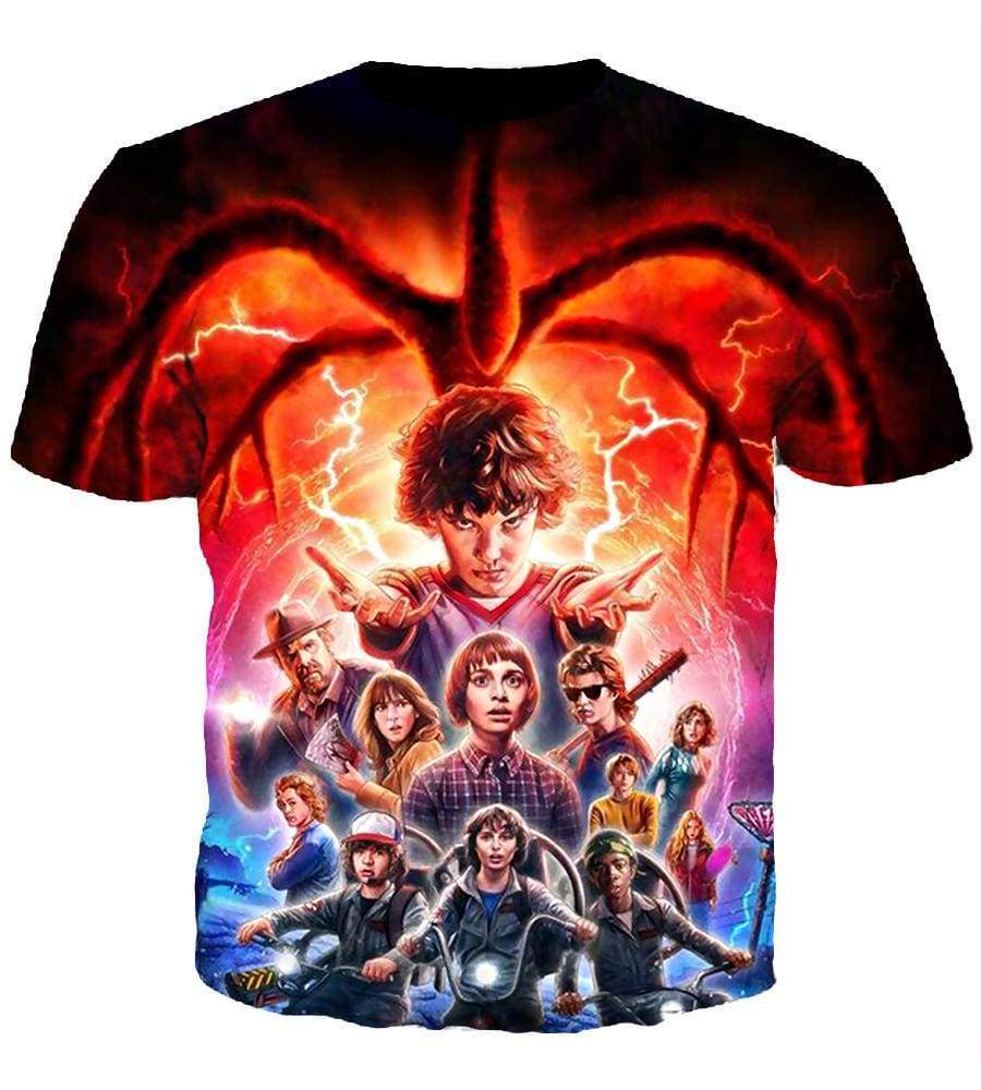 Stranger Things Hoodies – Pullover Red Hoodie