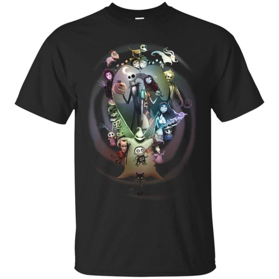 NIGHTMARE BEFORE CHRISTMAS – Tim Burtons Nightmares T Shirt & Hoodie