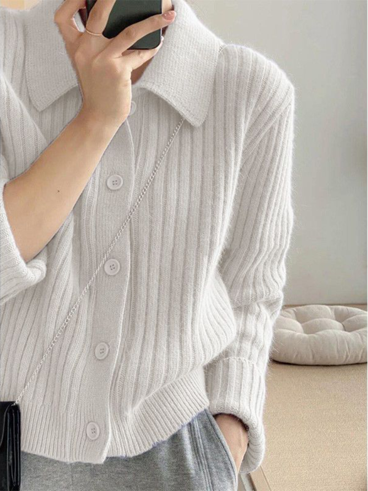 6 Colors Cardigan Women Knitwear All-match Harajuku Females Students Lovely Tender Preppy Korean Style Sweaters Casual Aesthetic alx