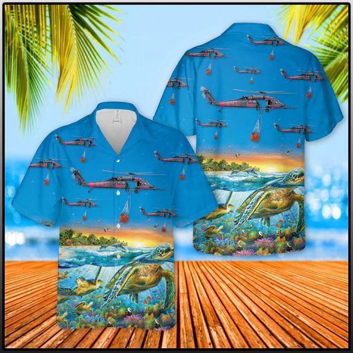 Rescue Wing Hh Pave Hawk Turtle Hawaii Shirt Unisex Adult Ha72776