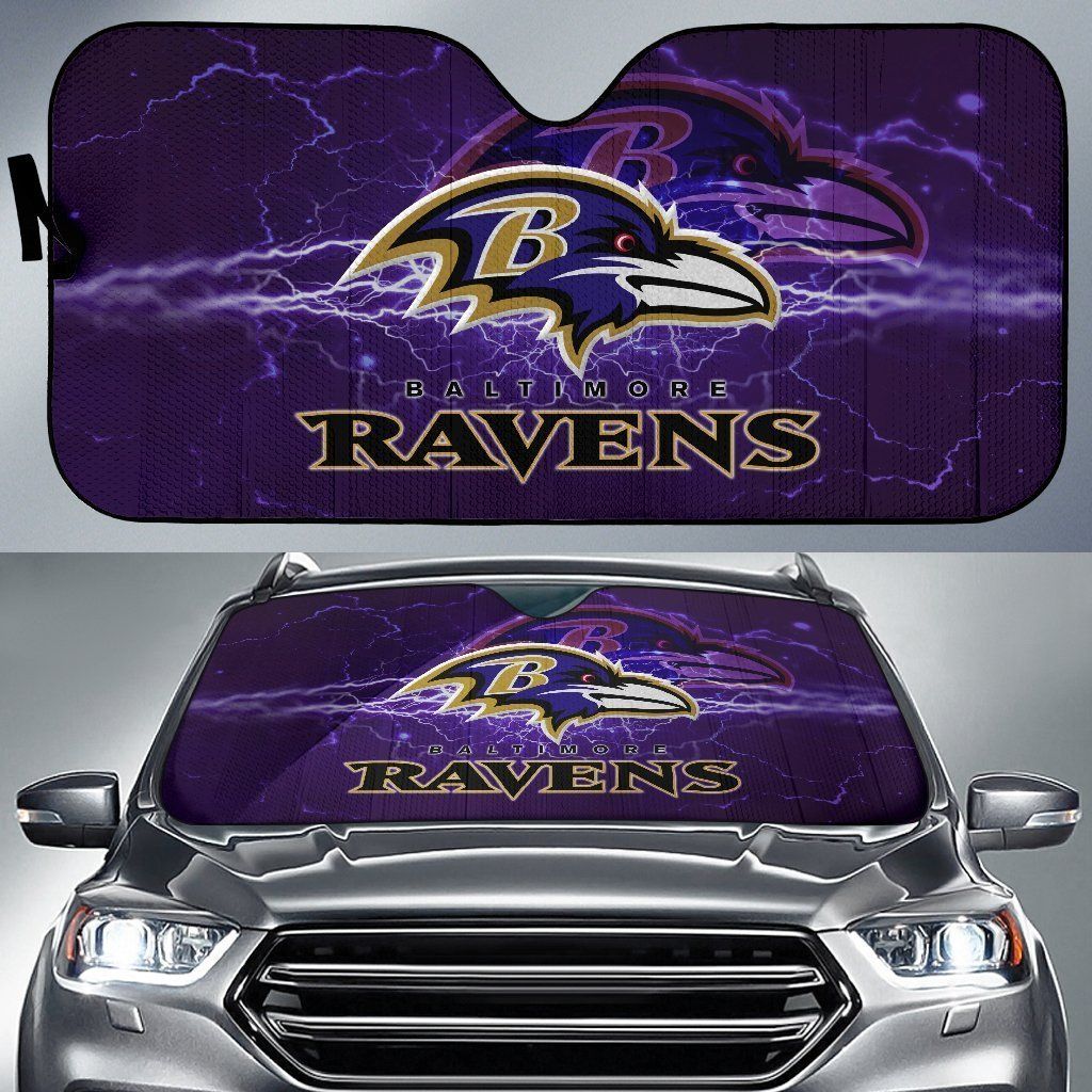 Baltimore Ravens Auto Sun Shade