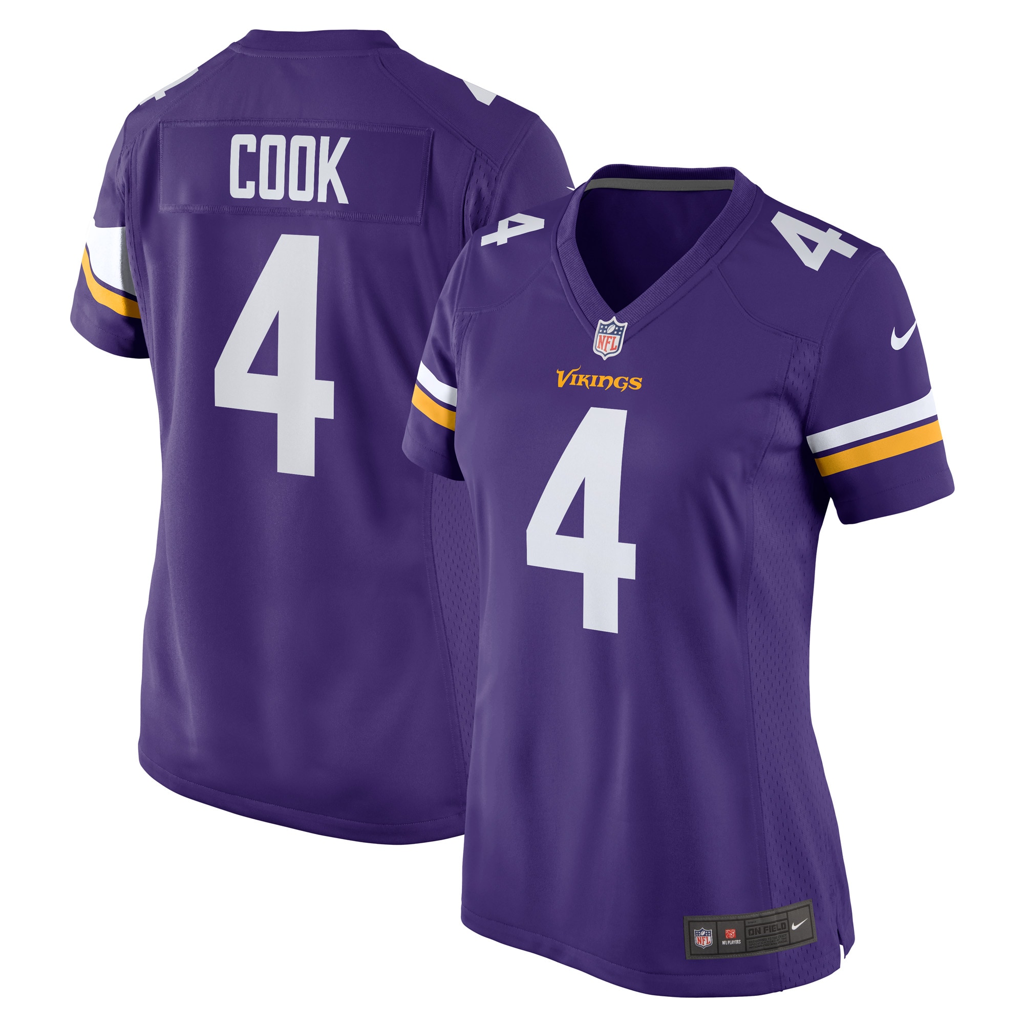 Women’s Minnesota Vikings Dalvin Cook Purple Player Jersey