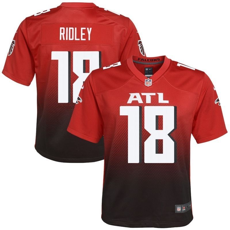 Atlanta Falcons Calvin Ridley #18 NFL 2020 Garident Red Jersey