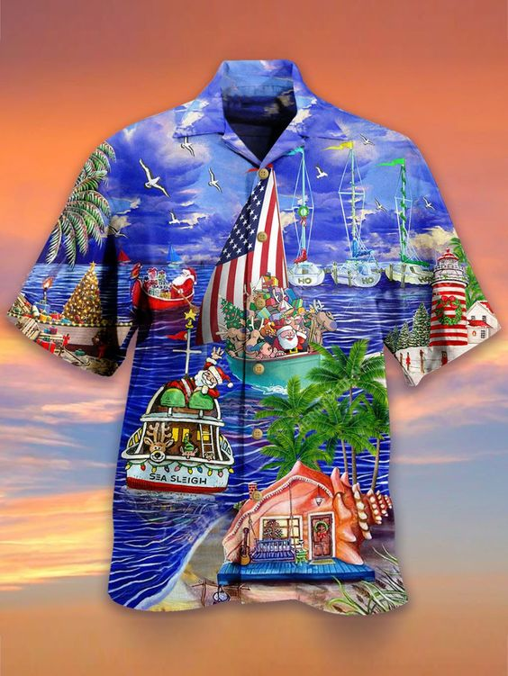 Sea Sleigh Hawaii Shirt Unisex Adult Ha60661