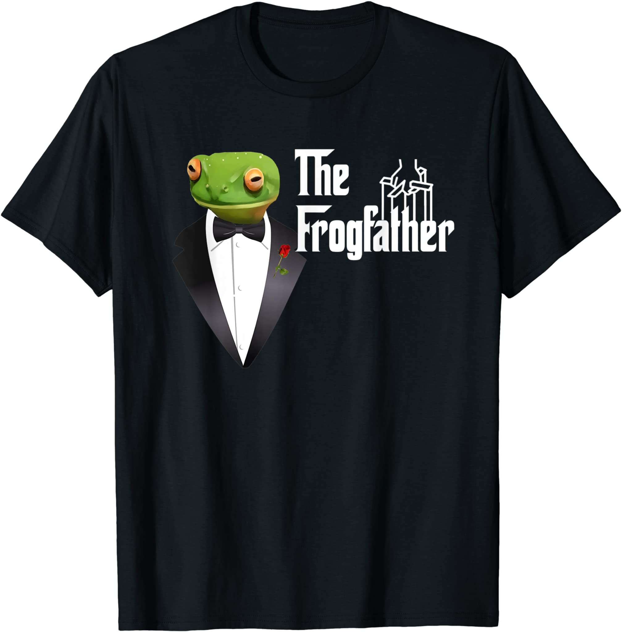 Frog Father or Frogfather for Frogs fan Frog Lovers T-Shirt